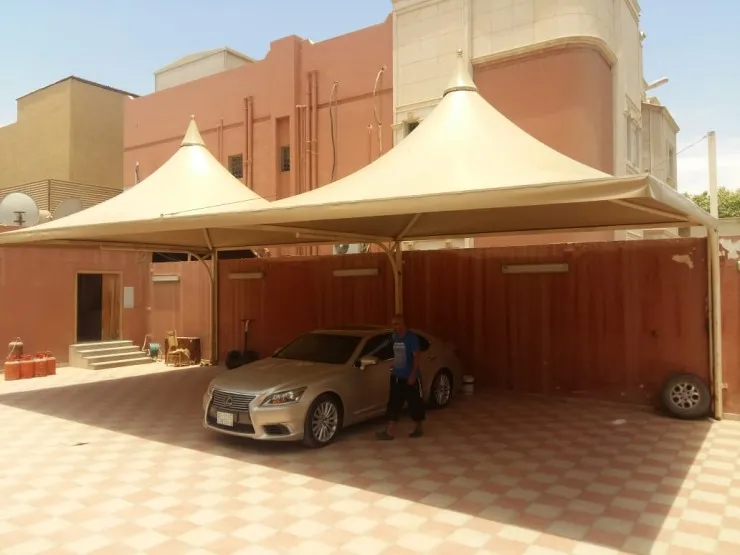 افضل تركيب مظلات هرمية حديثة لعام 2026بالرياض
