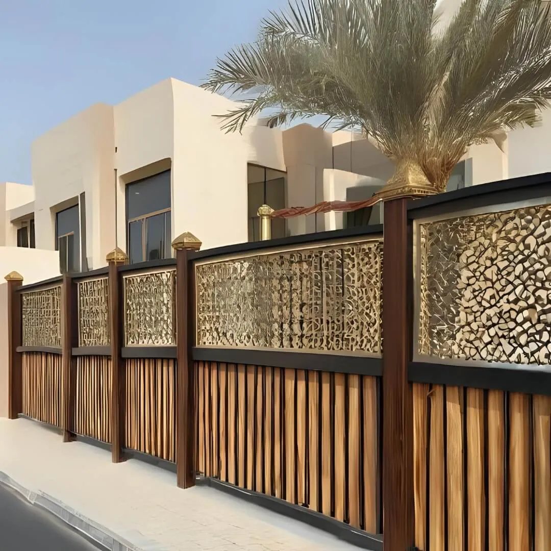 أنواع سواتر أحواش المنازل حي الروضة| دليل الأسعار والتركيب