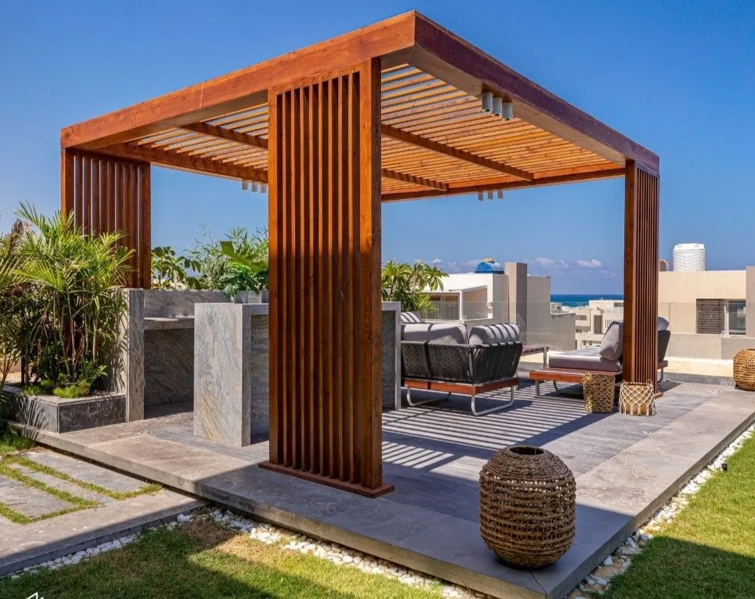 برجولات حدائق في الرياض جودة عالية وتصميم حديث