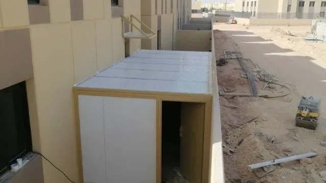 تركيب ملاحق سندويتش بانل حي القيروان والعليا بالرياض