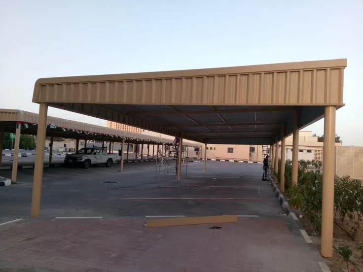 تركيب مظلات سيارات مودرن بأسعار رخيصة في اليرموك