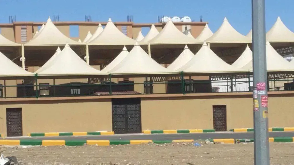 تركيب مظلات مدارس حي الصحافة بالرياض 