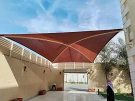 تركيب مظلات مدارس حي الصحافة بالرياض 