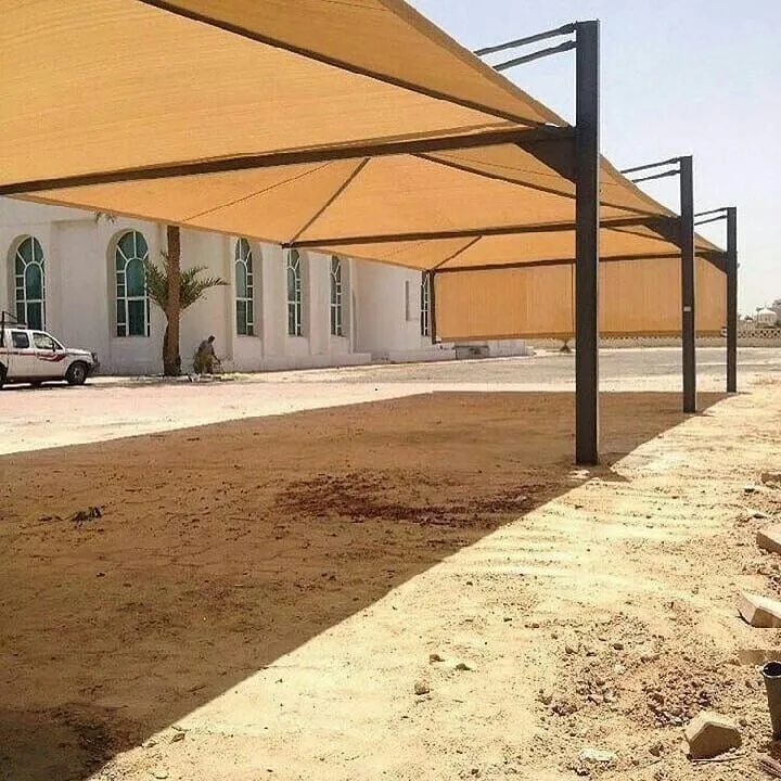 تركيب مظلات بوثلين حي الصحافة بالرياض 