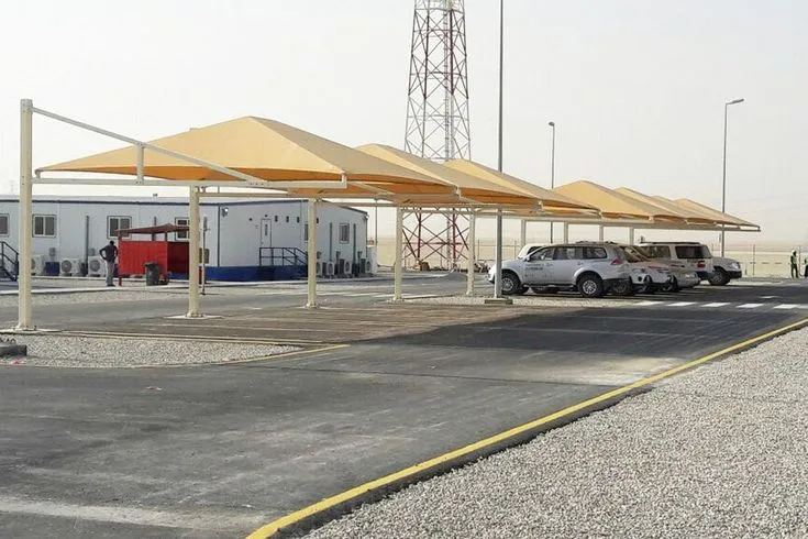 تركيب مظلات بوثلين حي الصحافة بالرياض 