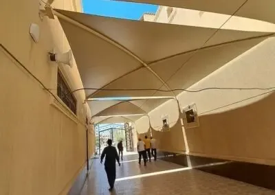 تركيب مظلات بوثلين حي الصحافة بالرياض 