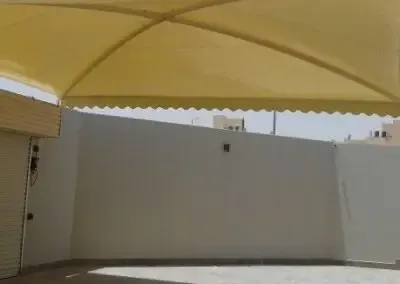تركيب مظلات بوثلين حي الصحافة بالرياض 