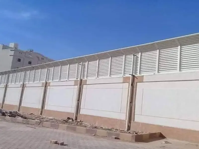 سواتر حديد | سواتر شرائح حديدحي العليا بالرياض 