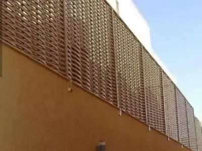 سواتر حديد | سواتر شرائح حديدحي العليا بالرياض 