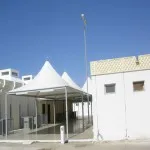 مظلات خارجية مريحة للمشاريع والمساجدفي شمال الرياض 