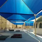 مظلات خارجية مريحة للمشاريع والمساجدفي شمال الرياض 