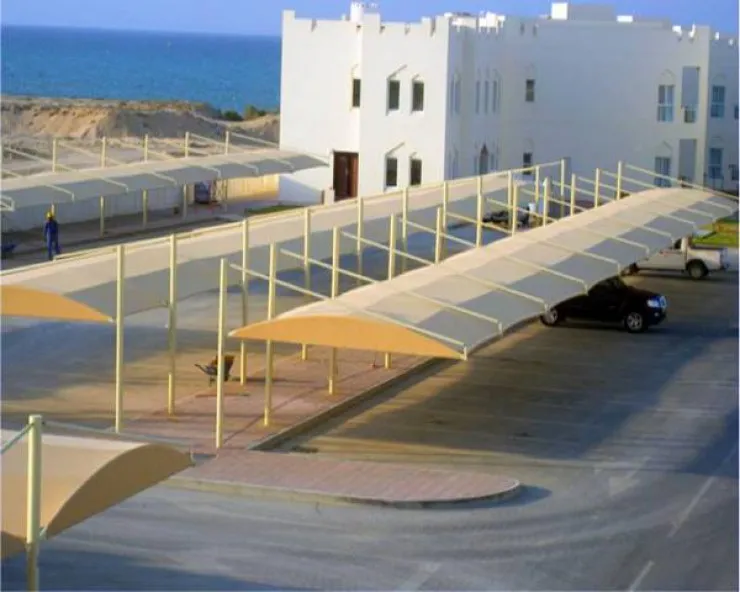مظلات خارجية مريحة للمشاريع والمساجدفي شمال الرياض 