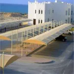 مظلات خارجية مريحة للمشاريع والمساجدفي شمال الرياض 