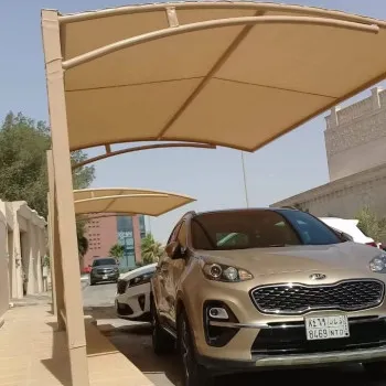 مظلات خارجية مريحة للمشاريع والمساجدفي شمال الرياض 