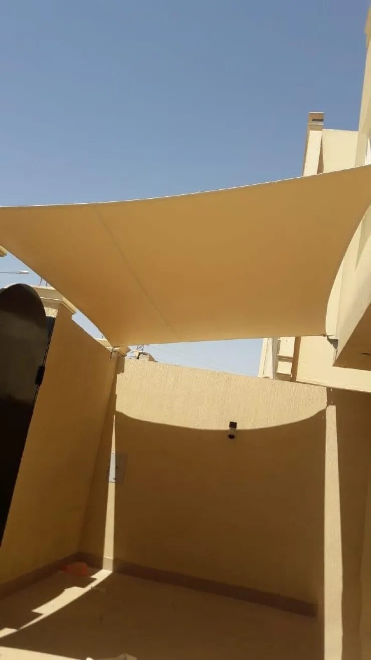 مظلات خارجية مريحة للمشاريع والمساجدفي شمال الرياض 