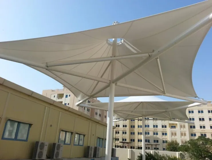 مظلات خارجية مريحة للمشاريع والمساجدفي شمال الرياض 