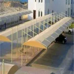 مظلات خارجية مريحة للمشاريع والمساجدفي شمال الرياض 