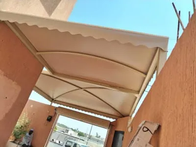 تجديدوتركيب مظلات في حي المزاحمية بالرياض 