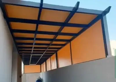 تجديدوتركيب مظلات في حي المزاحمية بالرياض 