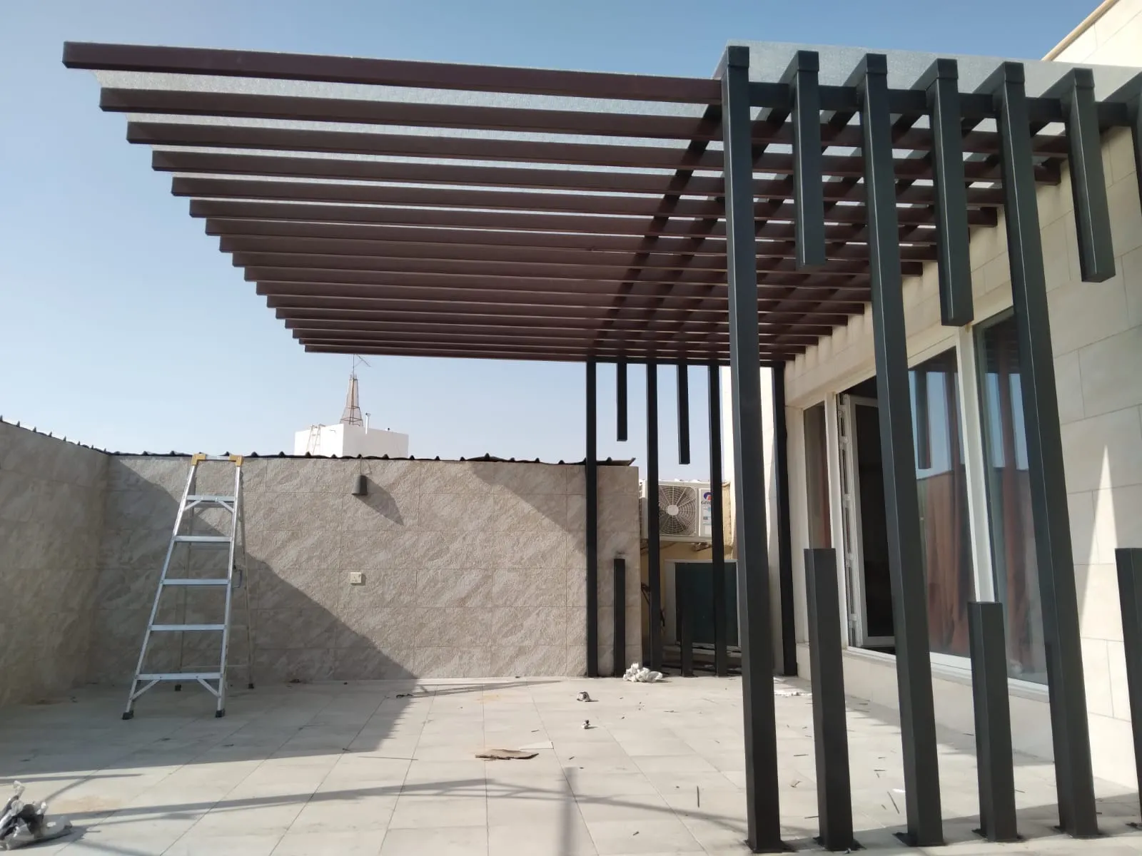 مظلات وسواتر حي المهدية بالرياض 