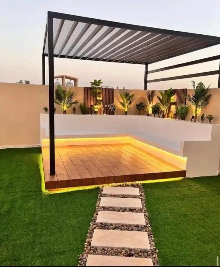 برجولات الجلسات الخارجية المثالية بالرياض 