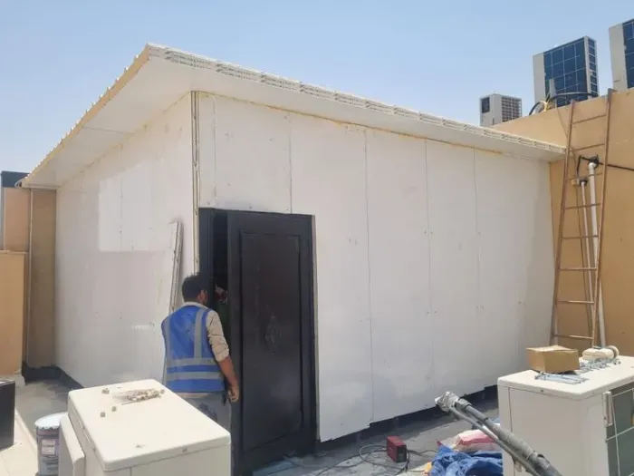 غرف ساندوتش بانل جاهزة في حي الدرعية بالرياض 