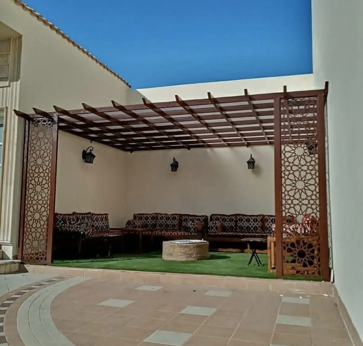 جلسات الأحواش الخارجية حي المرسلات بالرياض 