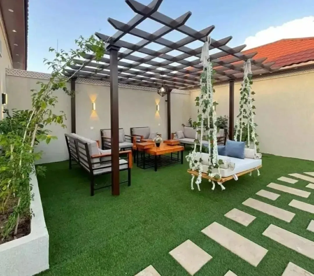 تصميم وتنسيق الحدائق وشلالات مائية في الرياض 