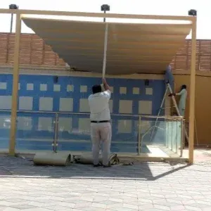 تركيب مظلات متحركة بأسعار مناسبة في الرياض 