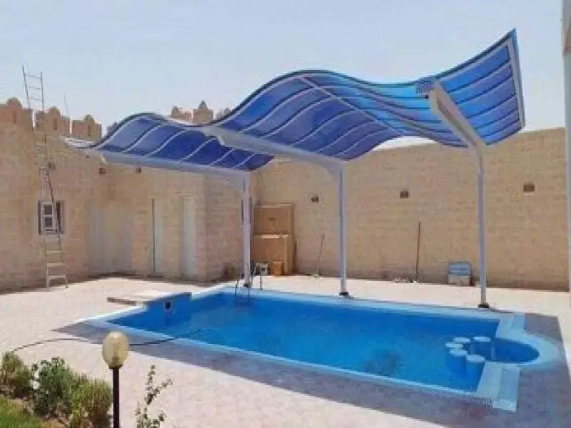 افضل تركيب مظلات مسابح حديثة 2026بالرياض