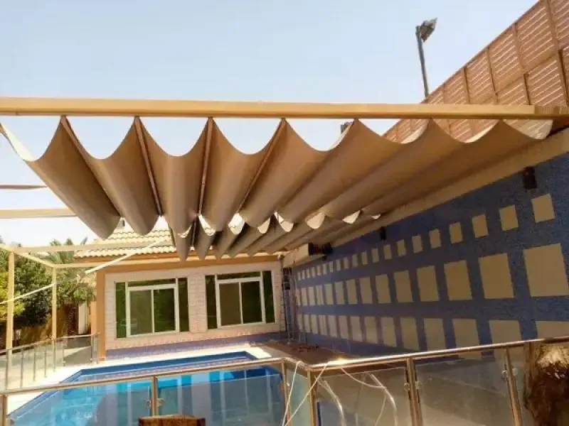 افضل تركيب مظلات مسابح حديثة 2026بالرياض