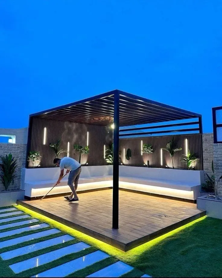 أحدث صيحات البرجولات والمظلات لعام 2026في الرياض