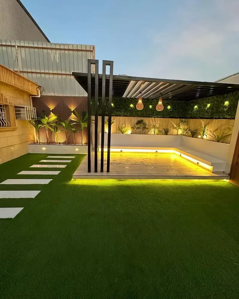 أحدث صيحات البرجولات والمظلات لعام 2026في الرياض