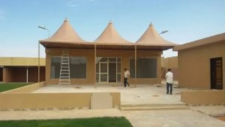 افضل تركيب مظلات هرمية حديثة لعام 2026بالرياض