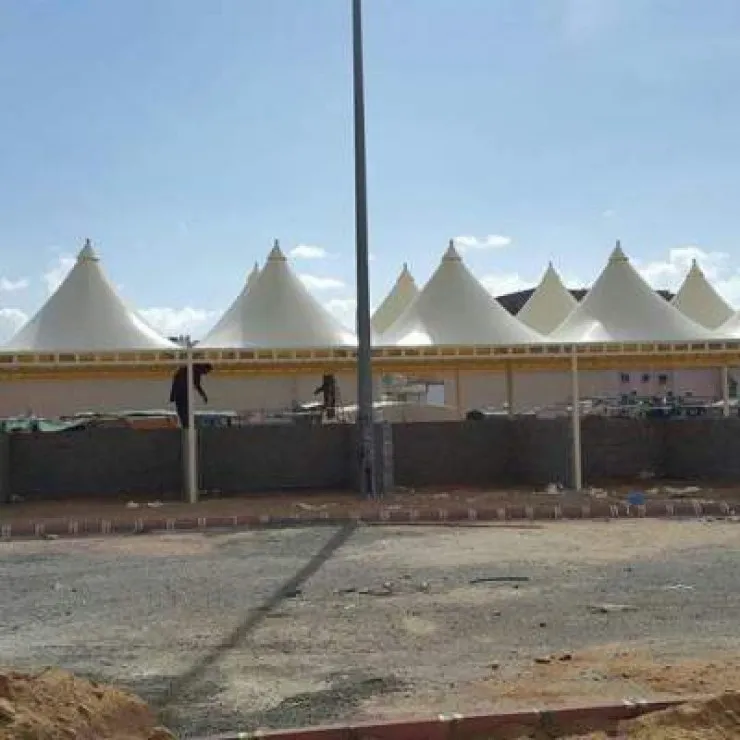 افضل تركيب مظلات هرمية حديثة لعام 2026بالرياض