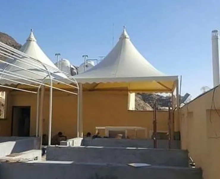 افضل تركيب مظلات هرمية حديثة لعام 2026بالرياض