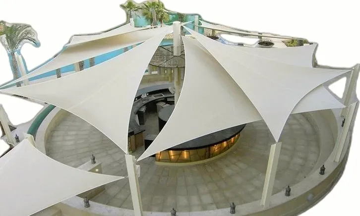 تركيب مظلات شد إنشائي – تصميمات عصرية ومتينة حسب الطلب