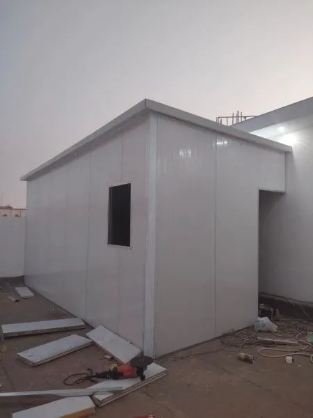 تصميم ملحق خارجي صغير في حي العارض بالرياض 