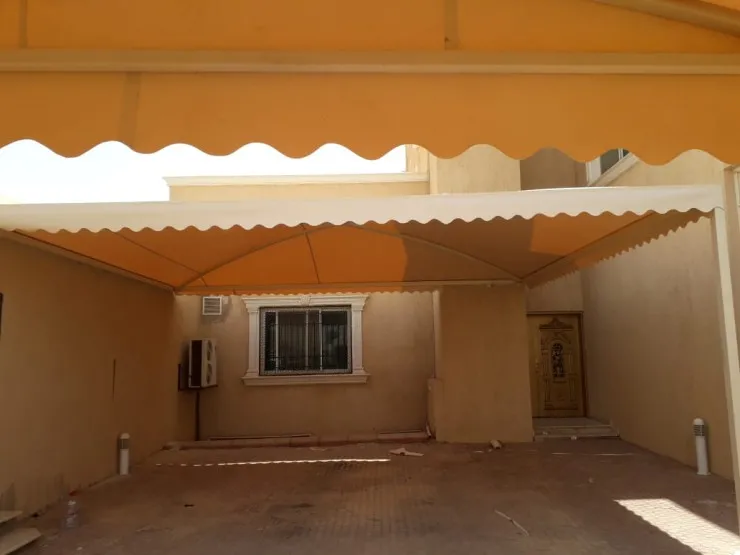 مظلات سحب يدوي ومظلات خزانات بالرياض :حلول تظليل عملية 