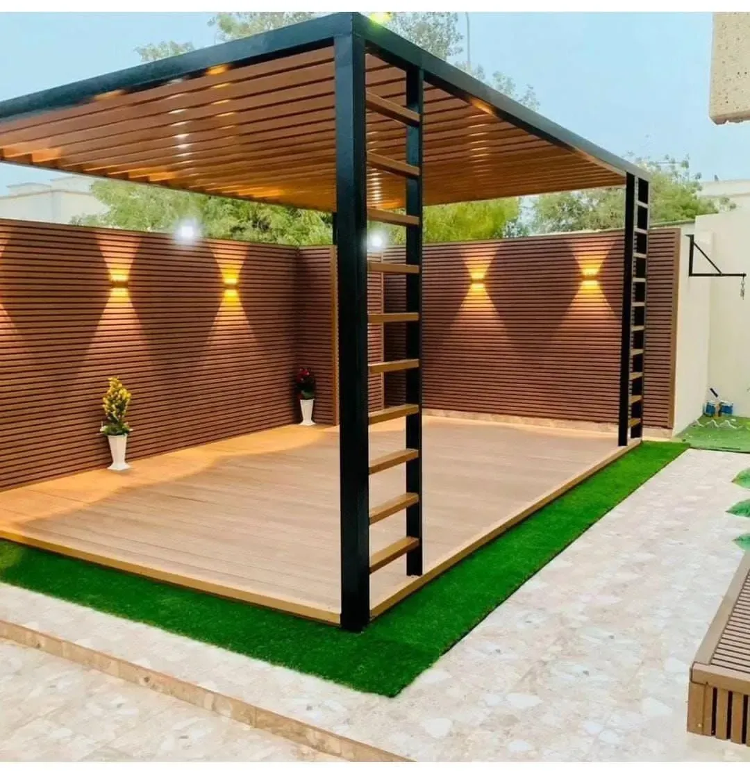 تكلفة تركيب برجولة أحواش بمساحة 20متر تقريبا بحي لبن بالرياض