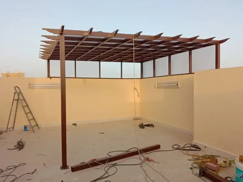 محداد مظلات جلسات خارجية وبرجولات في دار البيضاء بالرياض