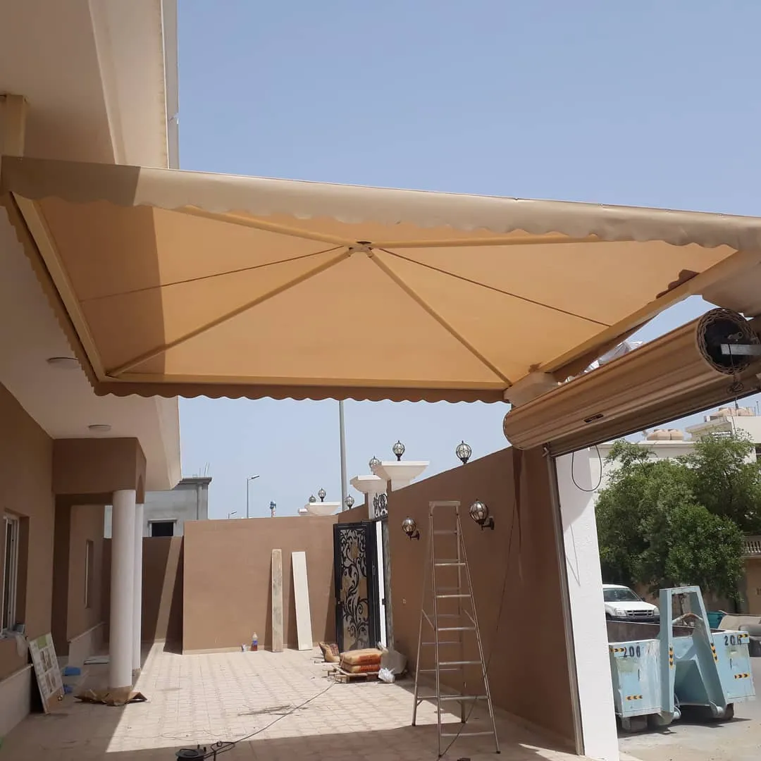 محداد مظلات جلسات خارجية وبرجولات في دار البيضاء بالرياض