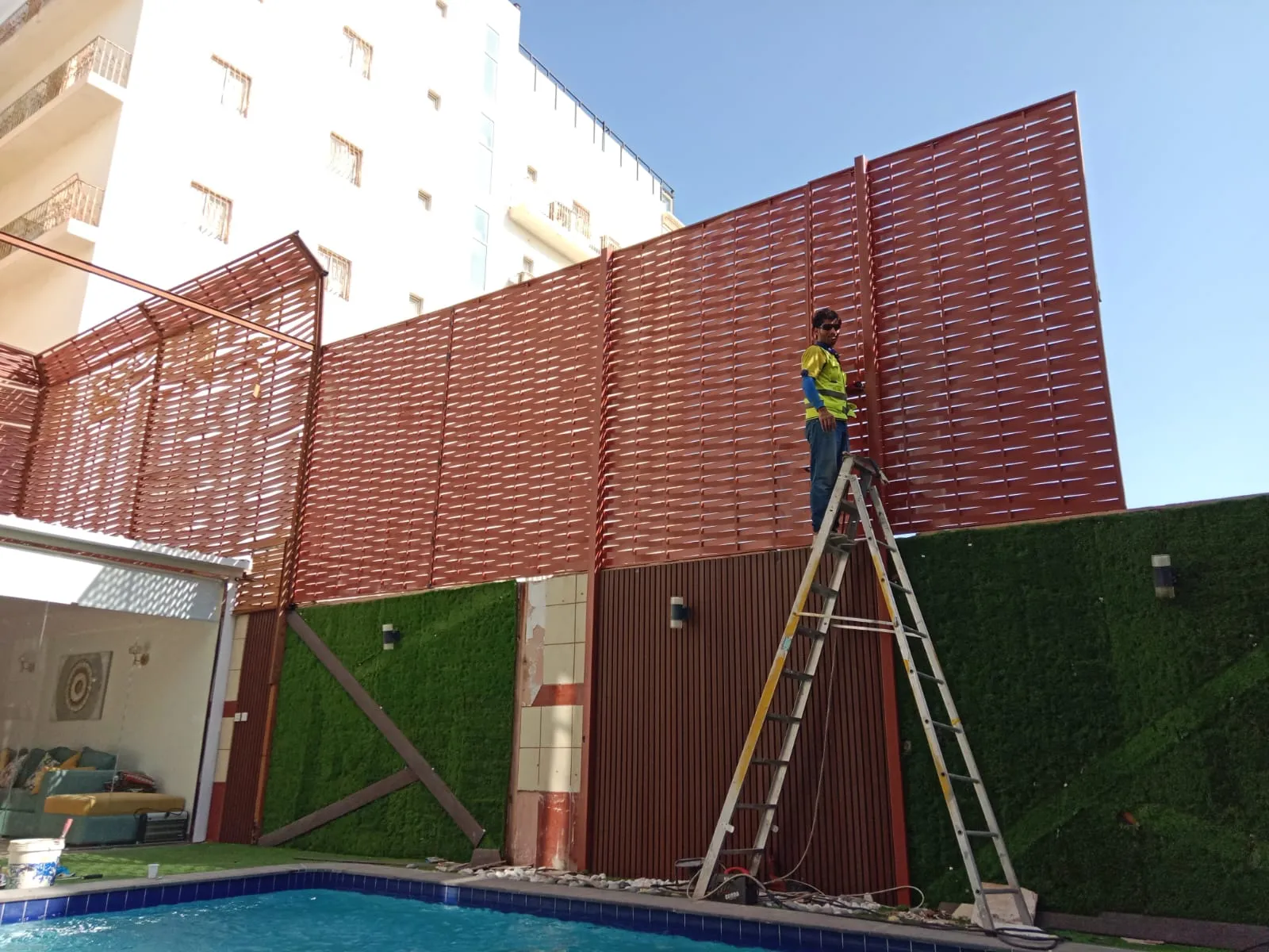 مظلات وسواتر الرياض حي الياسمين