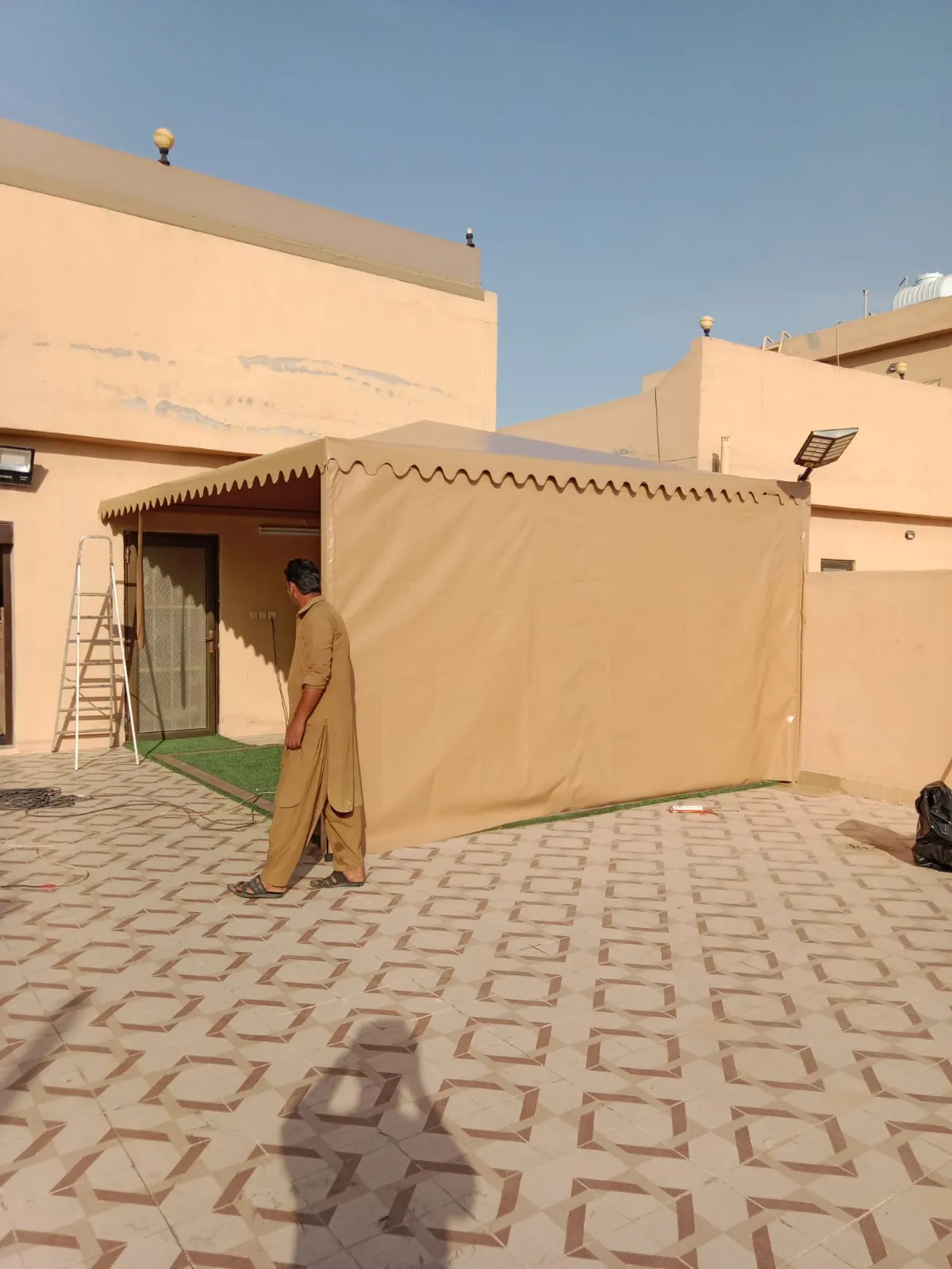 مظلات وسواتر الرياض حي الياسمين