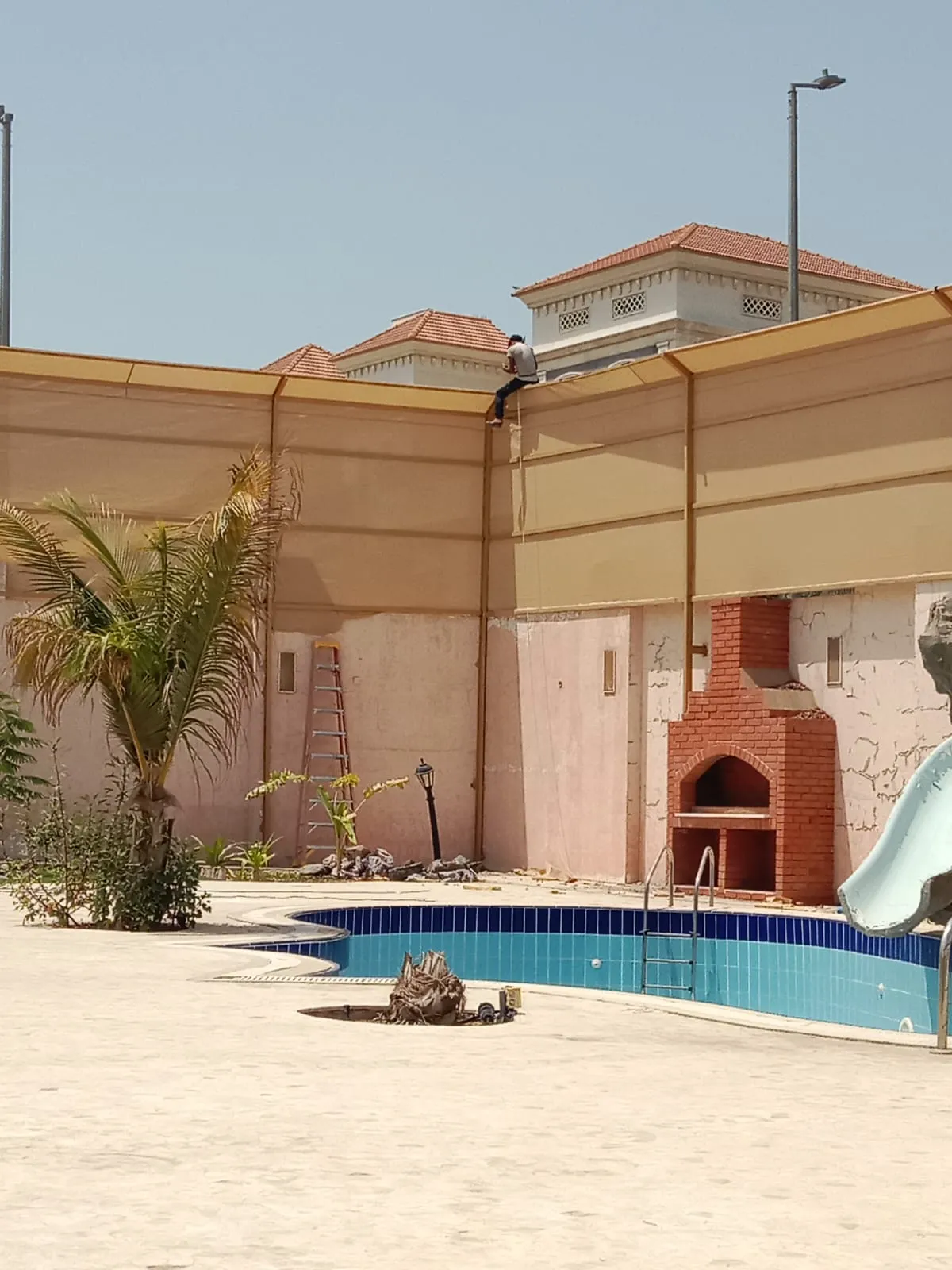 مظلات وسواتر الرياض حي الياسمين