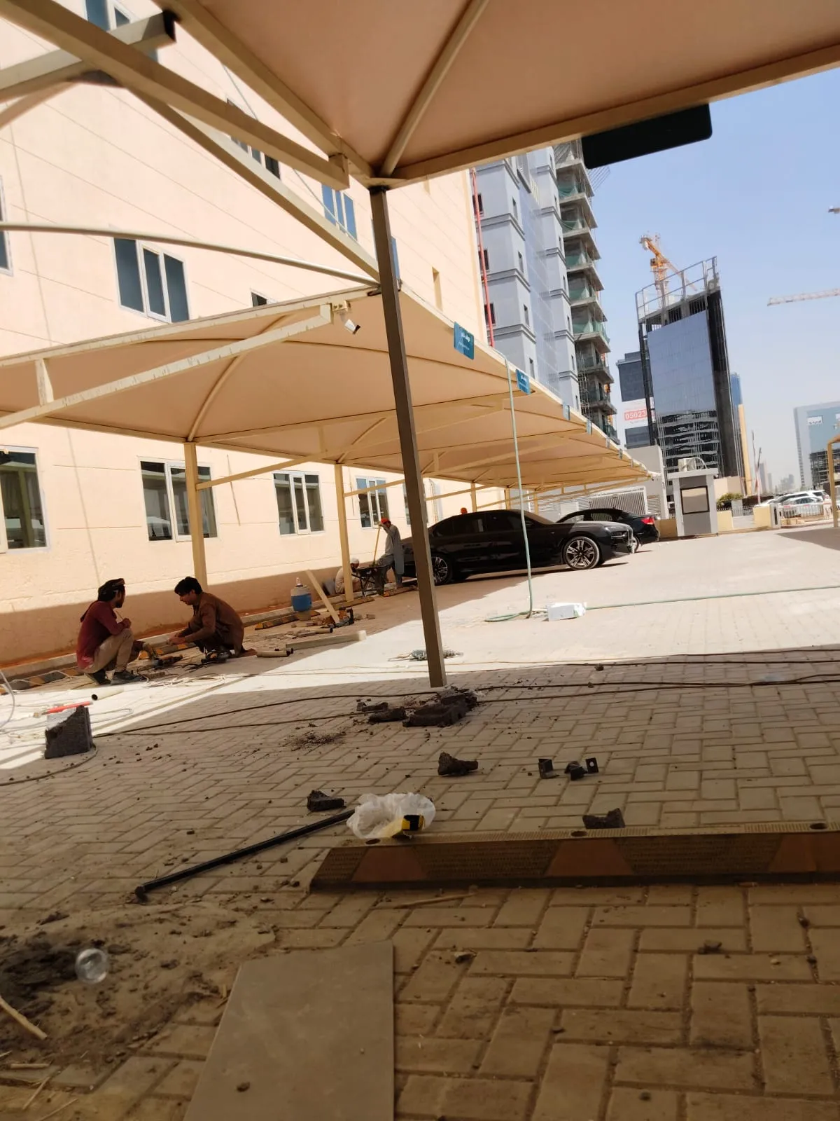 مظلات وسواتر الرياض حي الياسمين