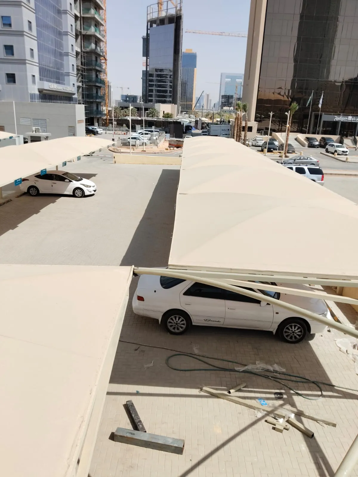 مظلات وسواتر الرياض حي الياسمين