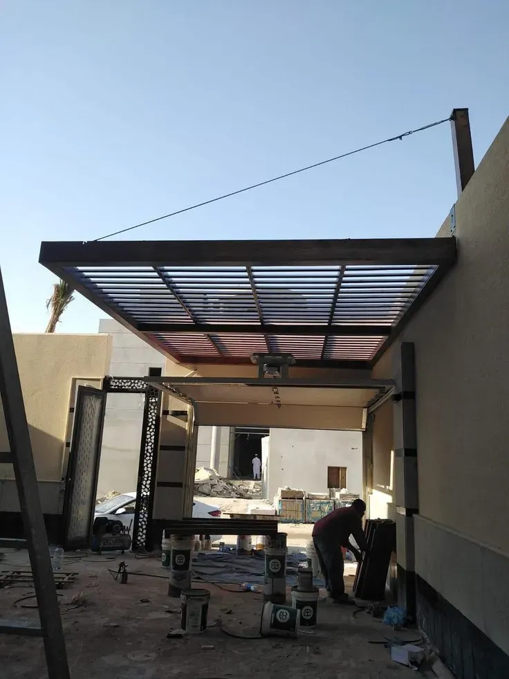 برجولات ديكور للمداخل في الرياض – تضيف ظلال أنيقة وبصمة فنية