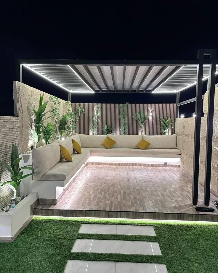 برجولات ديكور للمداخل في الرياض – تضيف ظلال أنيقة وبصمة فنية