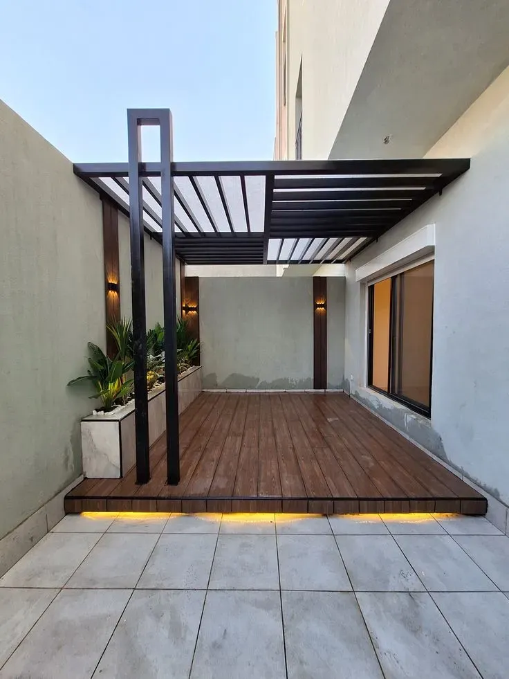 برجولات ديكور للمداخل في الرياض – تضيف ظلال أنيقة وبصمة فنية